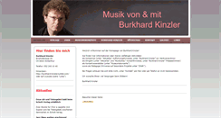 Desktop Screenshot of burkhard-kinzler.info