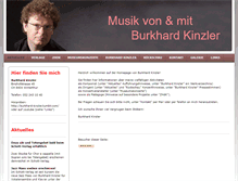 Tablet Screenshot of burkhard-kinzler.info